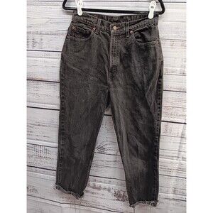 VTG Levi's 522 Jeans Women 18M Blue Tapered Fit Tapered Leg Made in USA 29 w